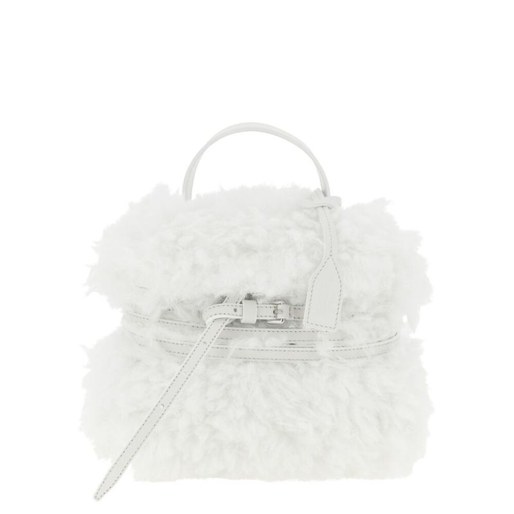 Moschino White Leather Women's Handbag